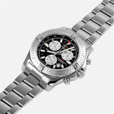 breitling colt chronograph black face|copy Breitling colt chronograph watch.